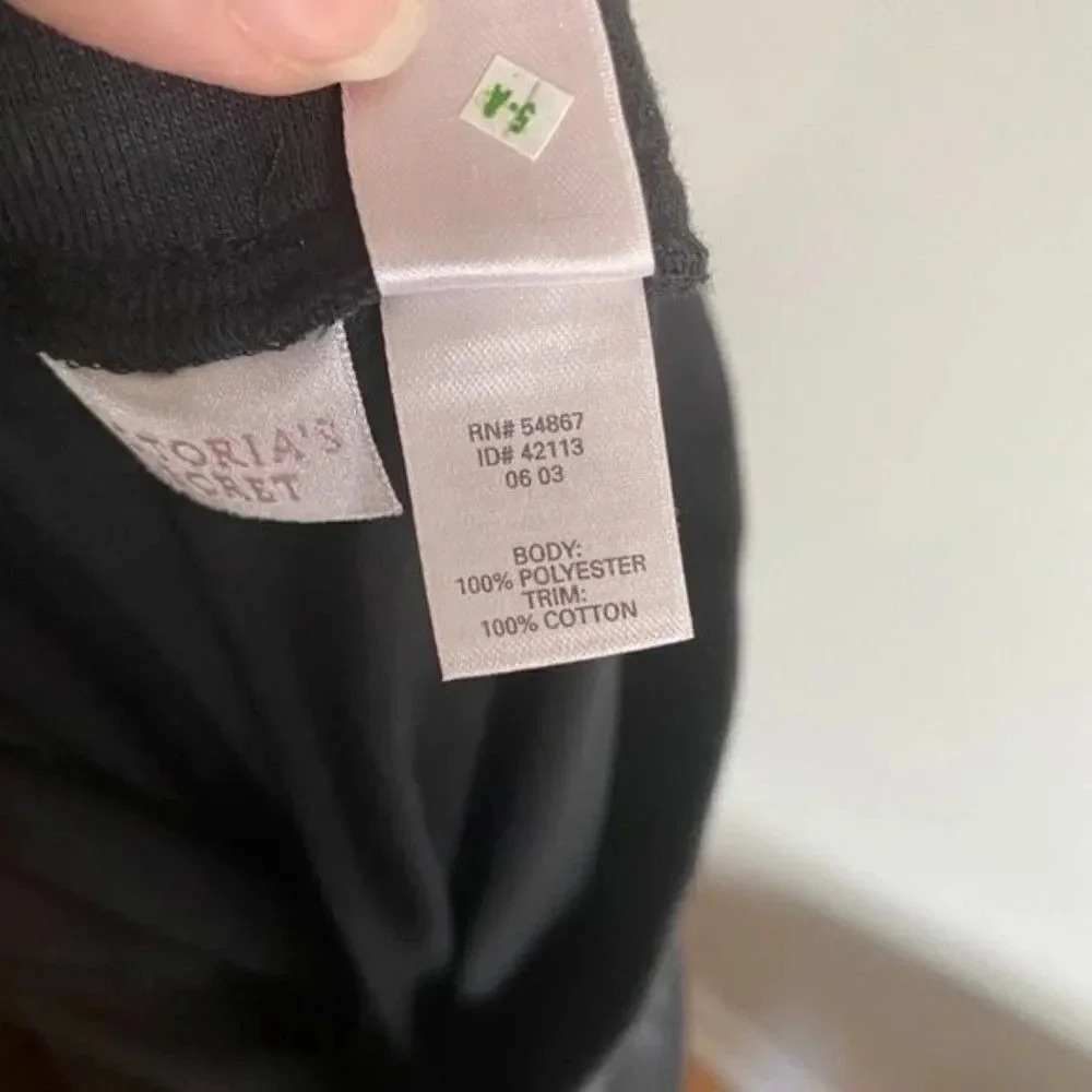 Victoria's Secret Black Silky Jogger Pants - Picture 12 of 12